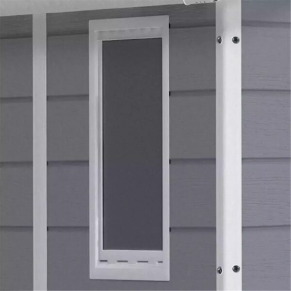 Keter 6′ x 5′ Manor Plastic Garden Storage Shed – Grey