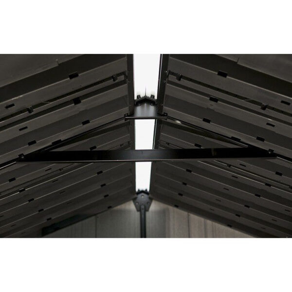 Keter 7.5′ x 11′ Oakland Heavy Duty Plastic Shed – Grey