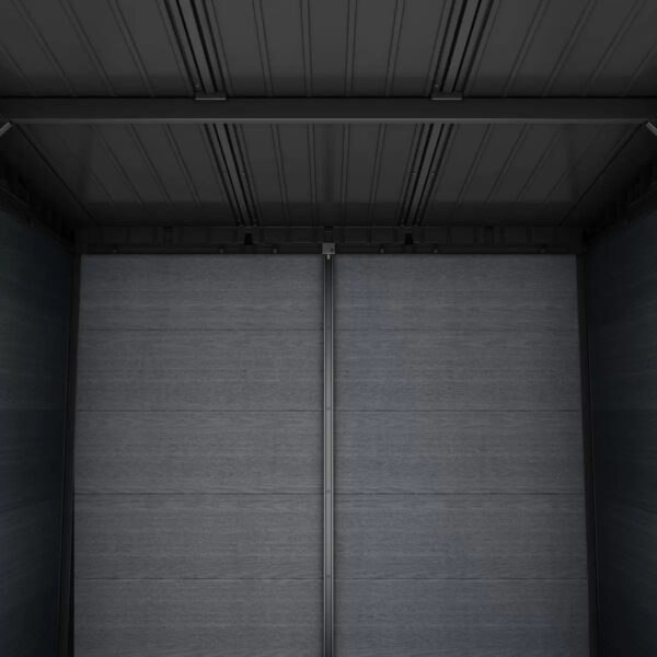 Keter 7′ x 7′ Ashwood Signature Pent Plastic Shed – Woodlook