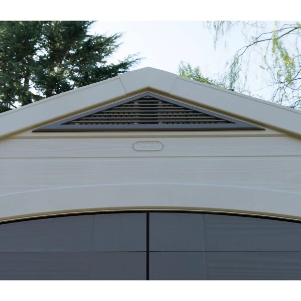 Keter 8’x11′ Factor Heavy Duty Plastic Garden Shed – Beige