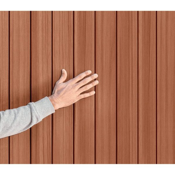 Keter 6’x6′ Darwin Heavy Duty Plastic Garden Shed –  Brown