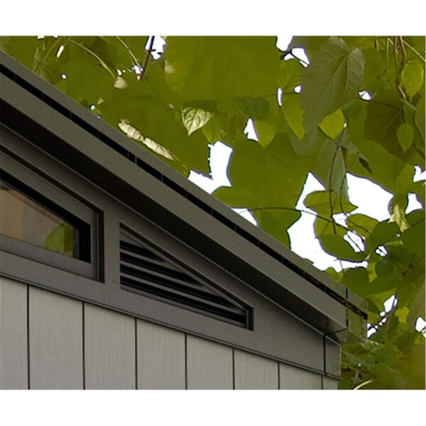 Keter 11’x 7′ Artisan Heavy Duty Plastic Pent Shed – Grey