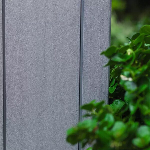 Keter 7’x 7′ Artisan Heavy Duty Plastic Pent Shed – Grey