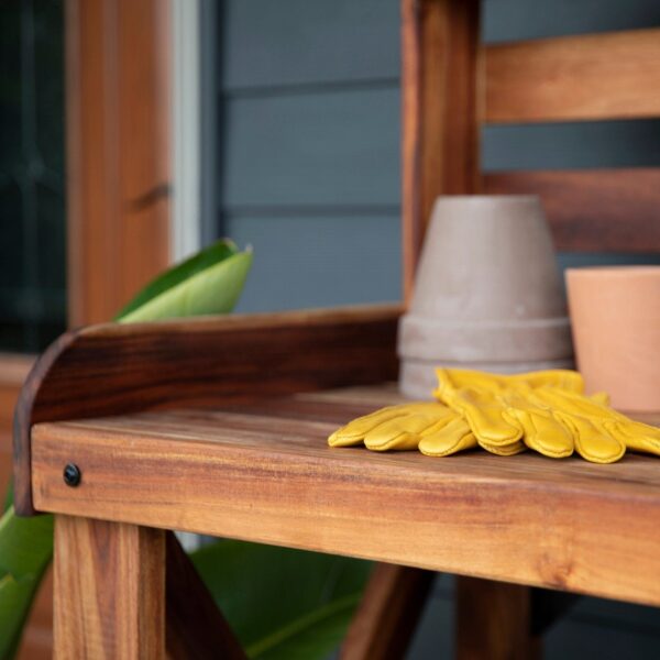 Potting Table/Bench/Serving Bar - Acacia Wood