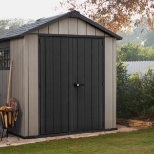 Keter Oakland 7.5x7 Storage Shed Grey